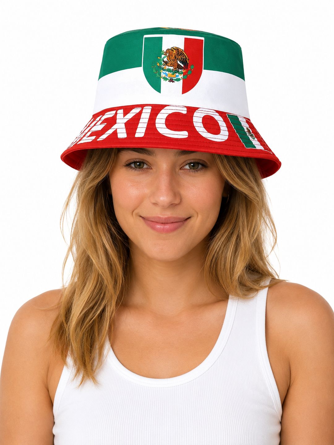 Mexico Football Bucket Hat