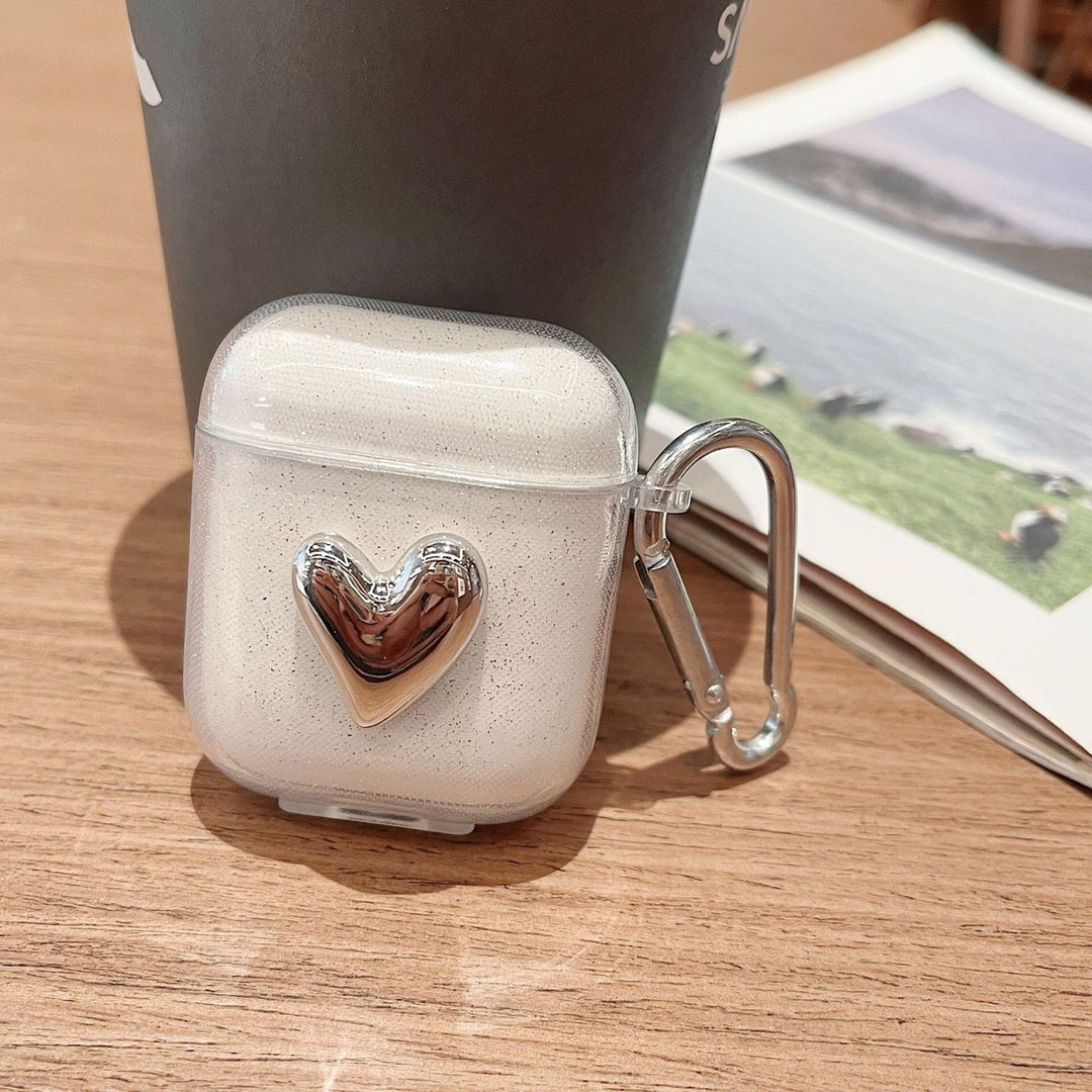 Lustrous Heart AirPods Case