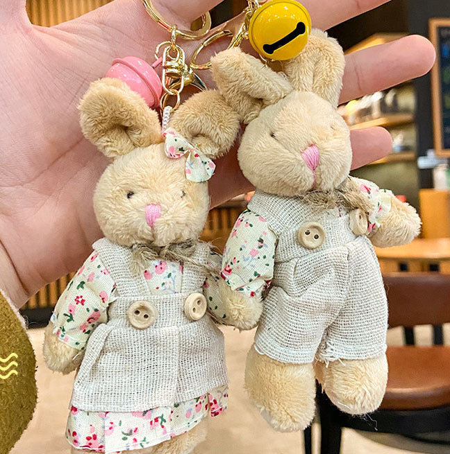 Bunny Couple Bag Charms