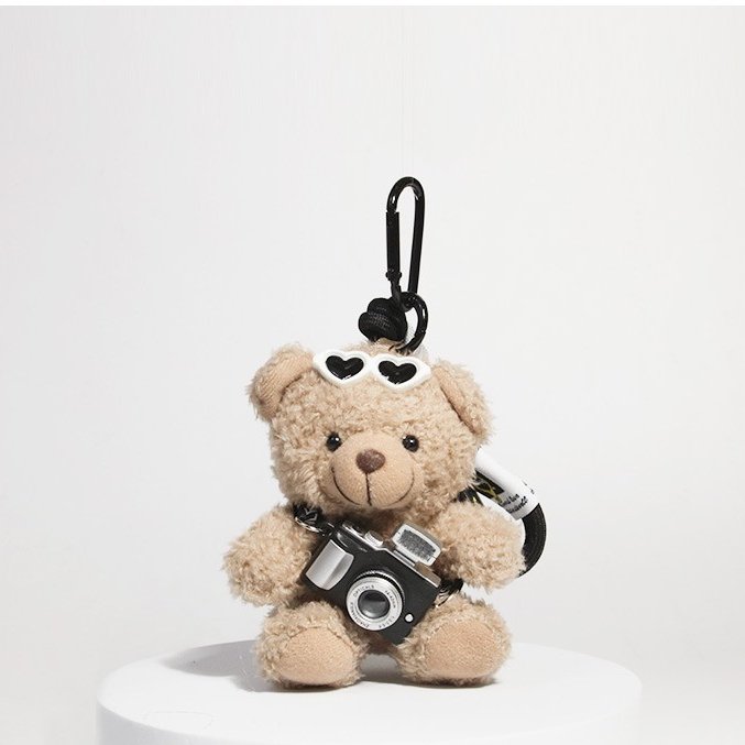 Shutterbug Teddy Bag Charm