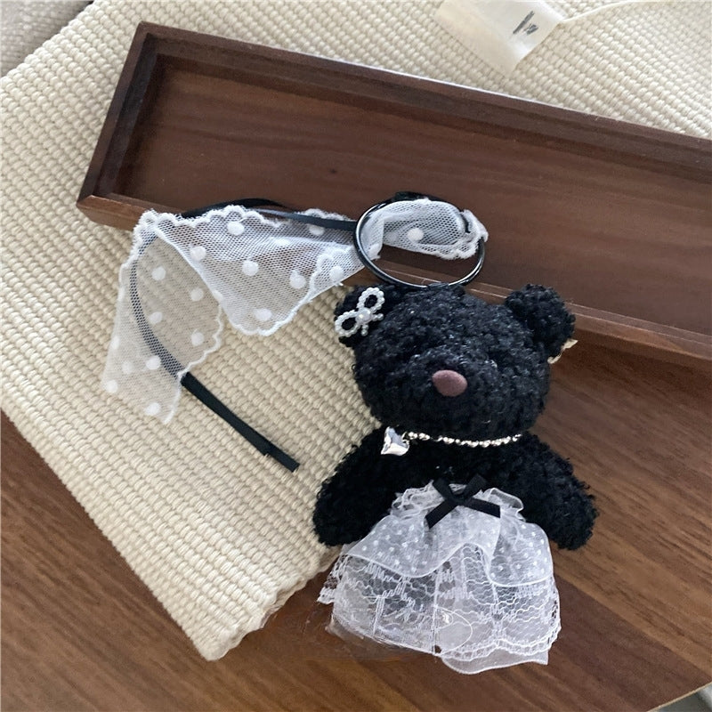 Ethereal Lace Plush Animal Charm Collection