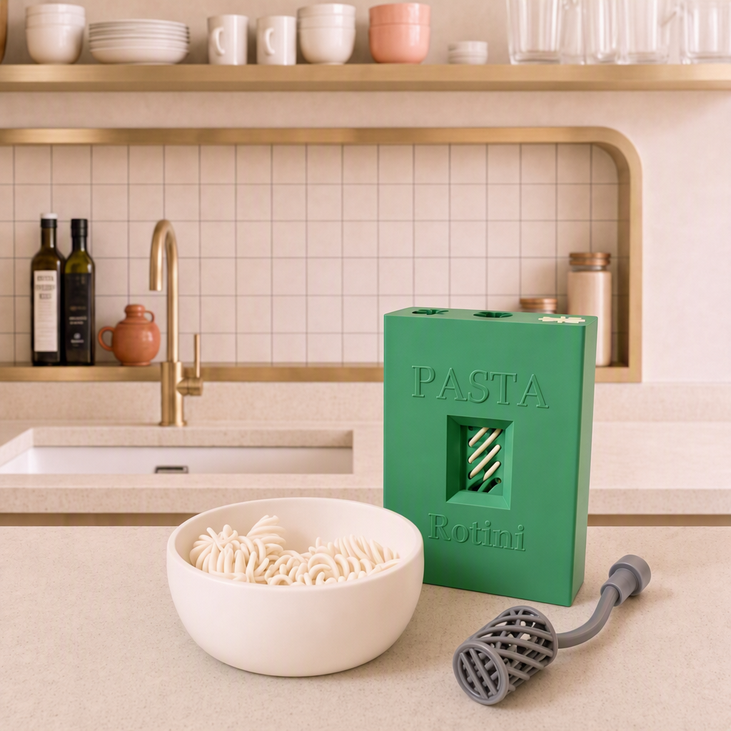Squishy Noodles Pasta Fidget Bowl Set – 3D Printed Sensory Toy