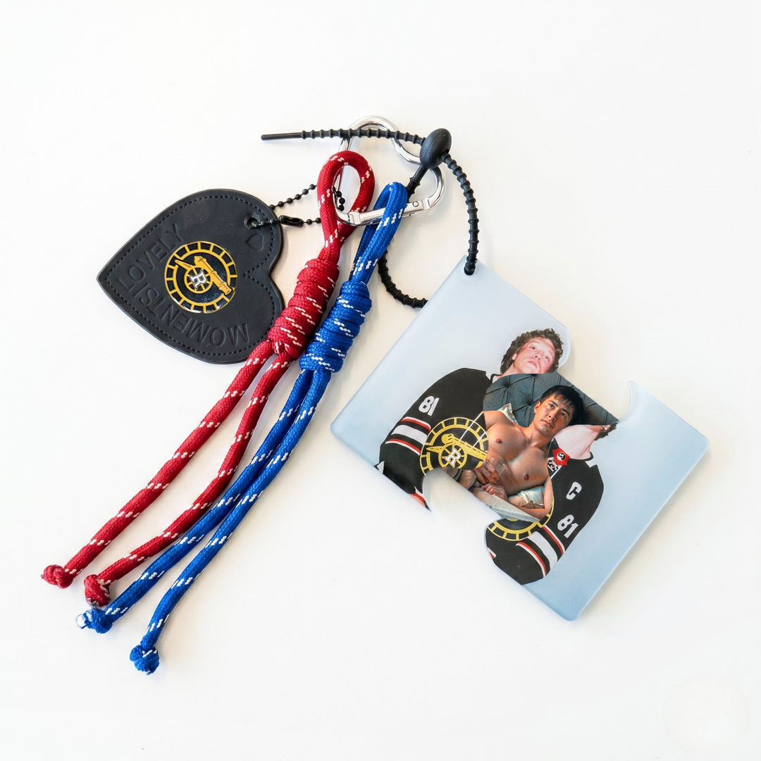 Shane & Ilya "Secret Reveal" Heart Keychain
