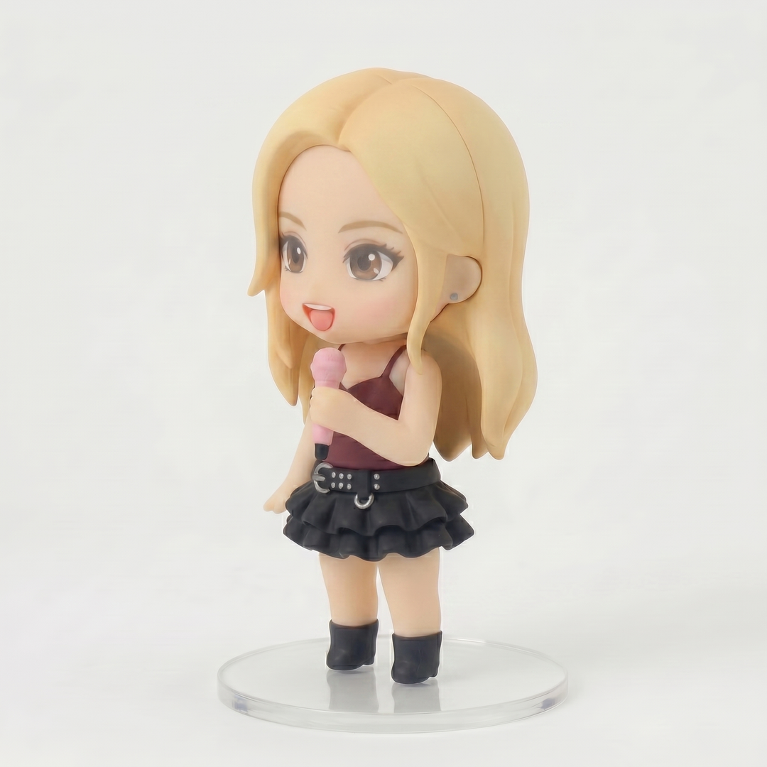 100% Handmade KPOP Star "Rosie Varsity" Collectible Figure