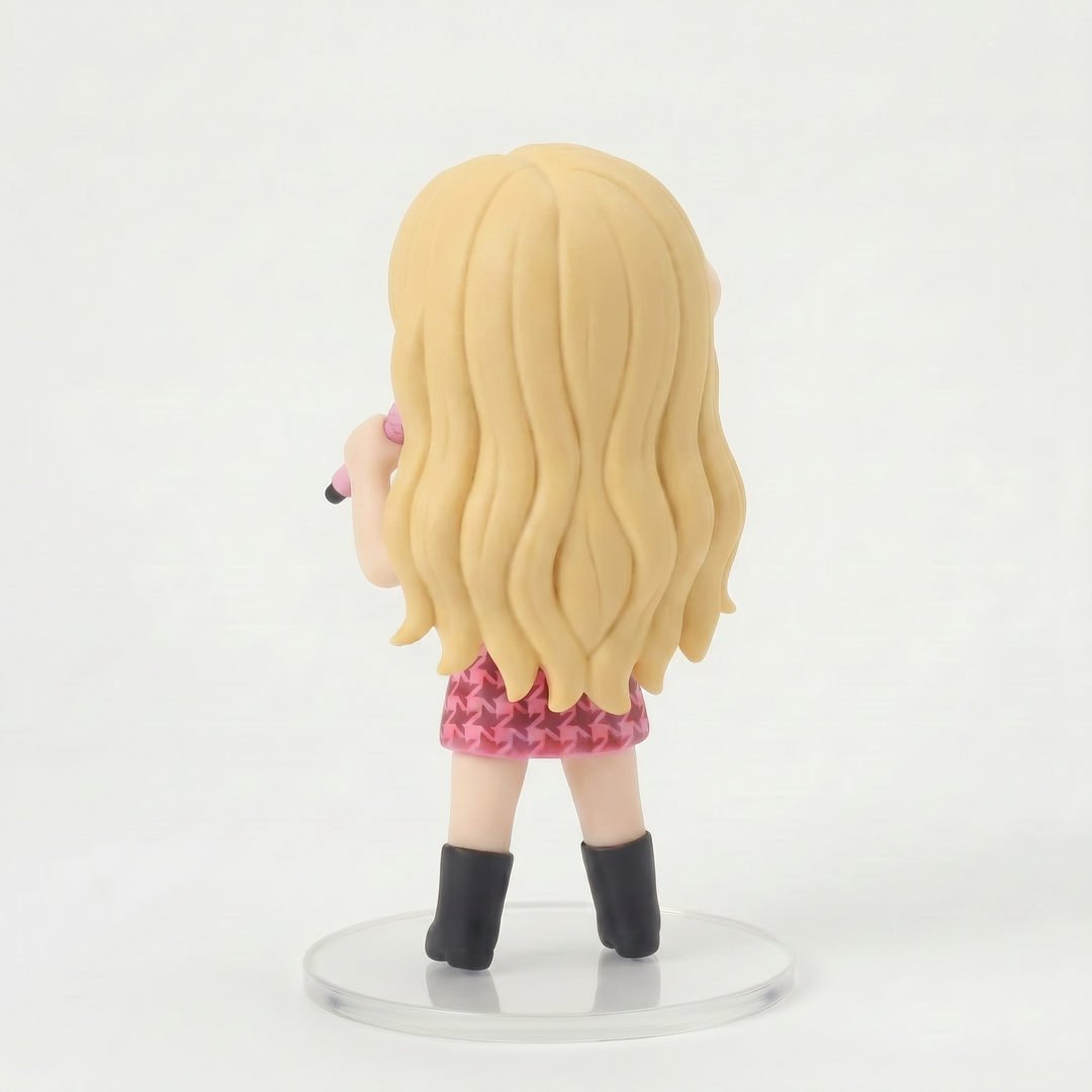 100% Handmade KPOP Star "Rosie Pink" Collectible Figure