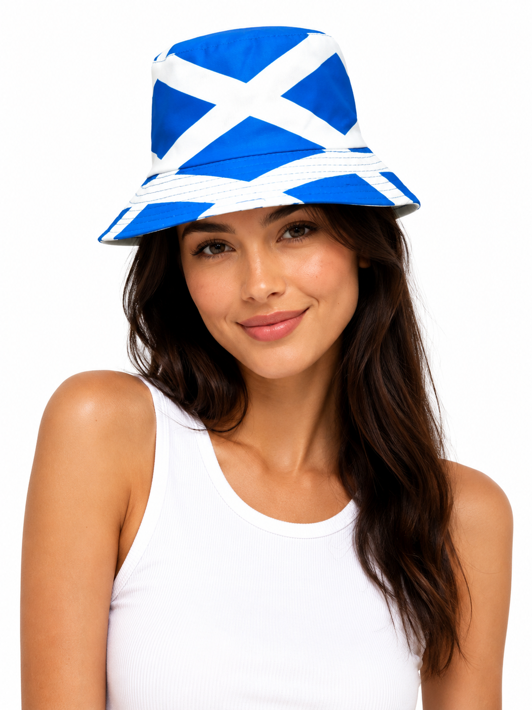 Scotland Flag Football Bucket Hat