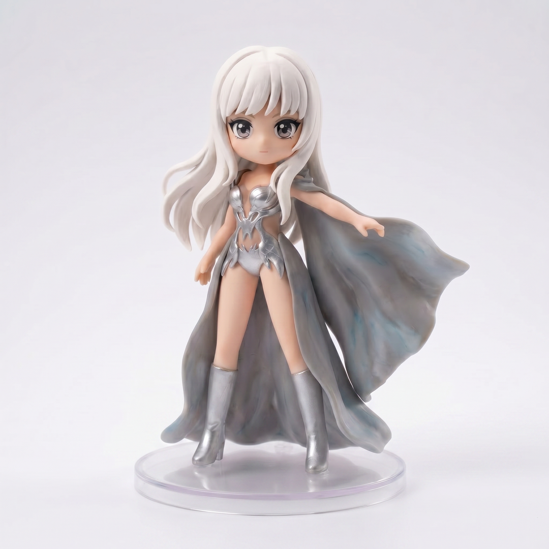 100% Handmade Hero "Silver Moonlight" Collectible Figure