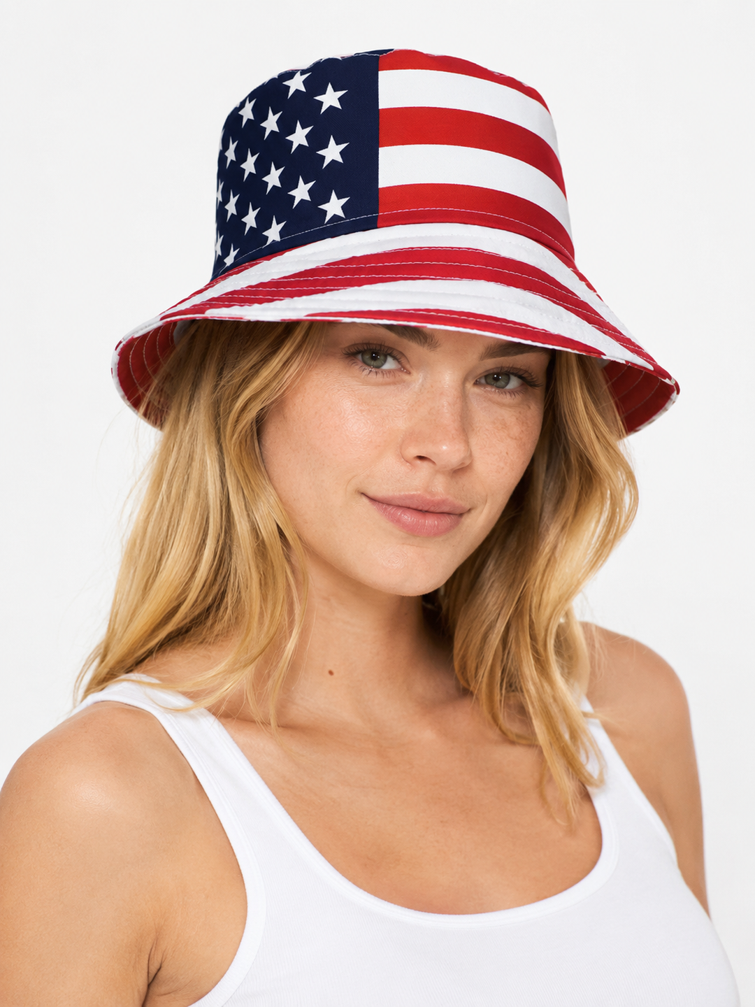 USA Flag Football Bucket Hat