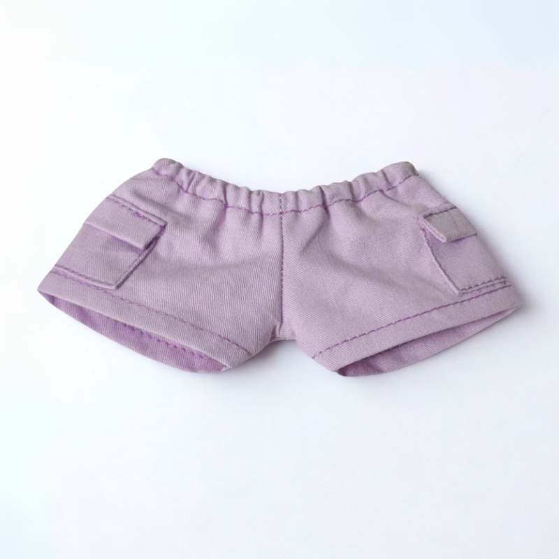 Labubu Cargo Pants - Stylish Miniature Wear back view detail – Lizzie & Friends