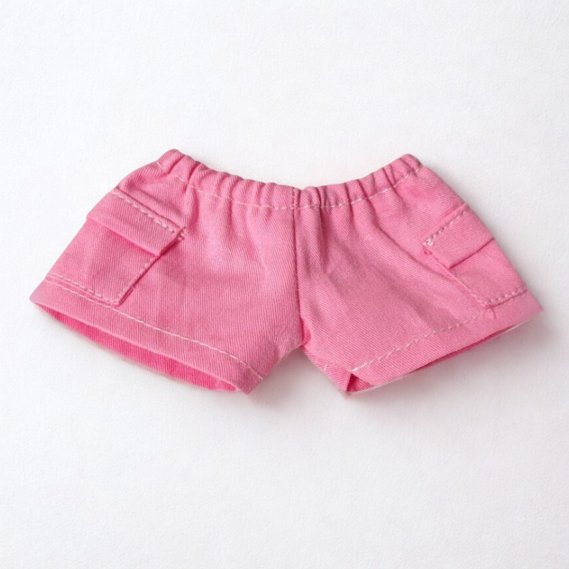 Labubu Cargo Pants - Stylish Miniature Wear – Labubu plush doll outfit handmade kawaii Pop Mart collectible accessory