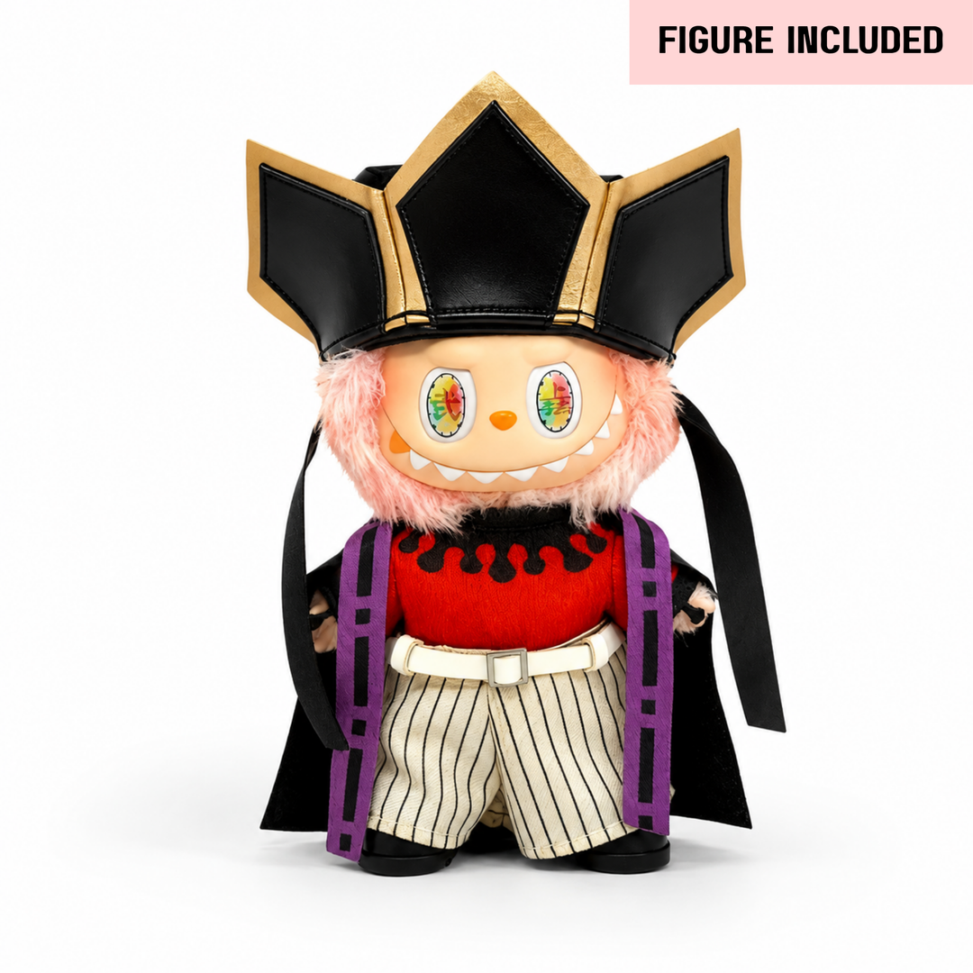 Labubu Crowned King Outfit Set – Complete with Authentic Happiness Figure