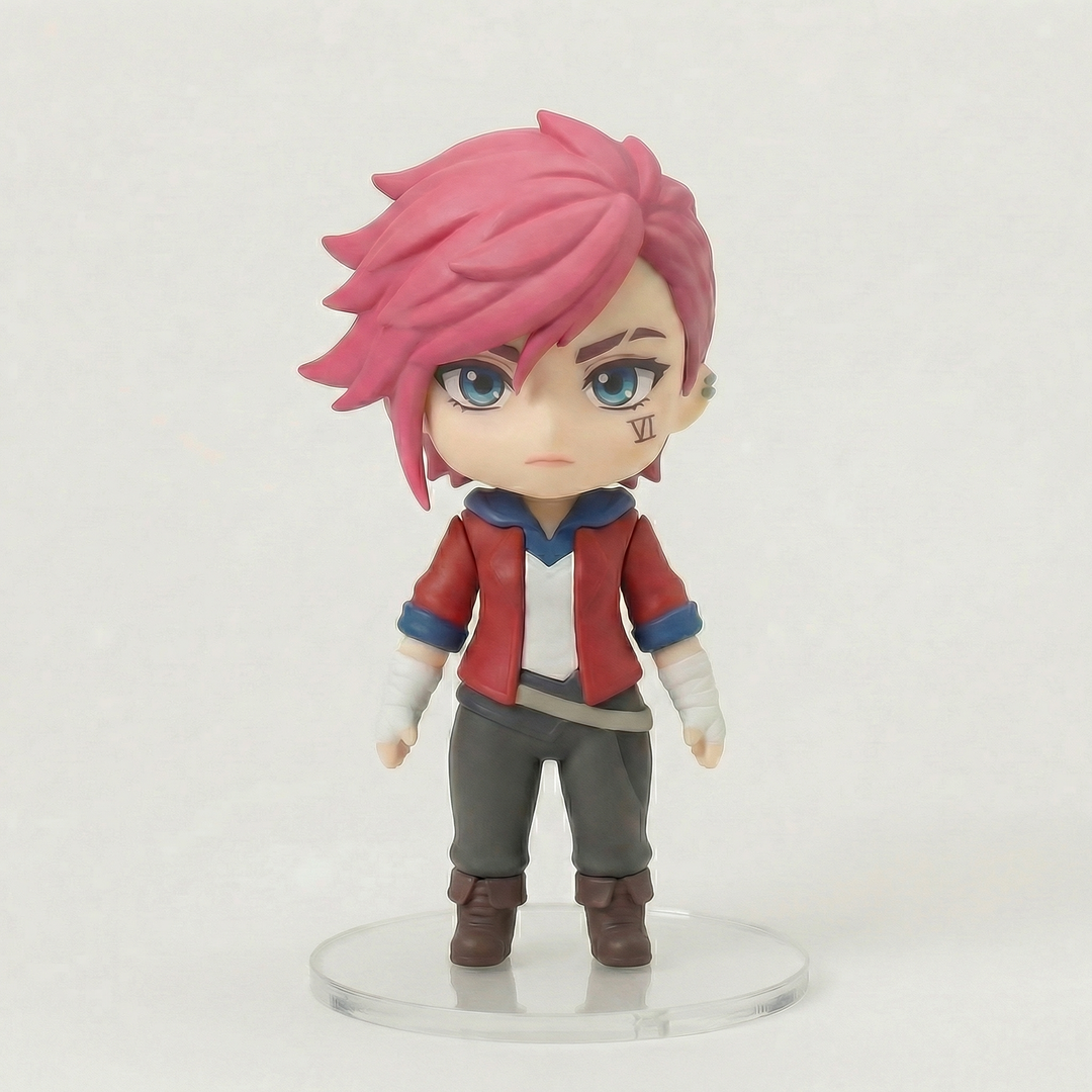 "The Pink-Haired Enforcer" Collectible Figure