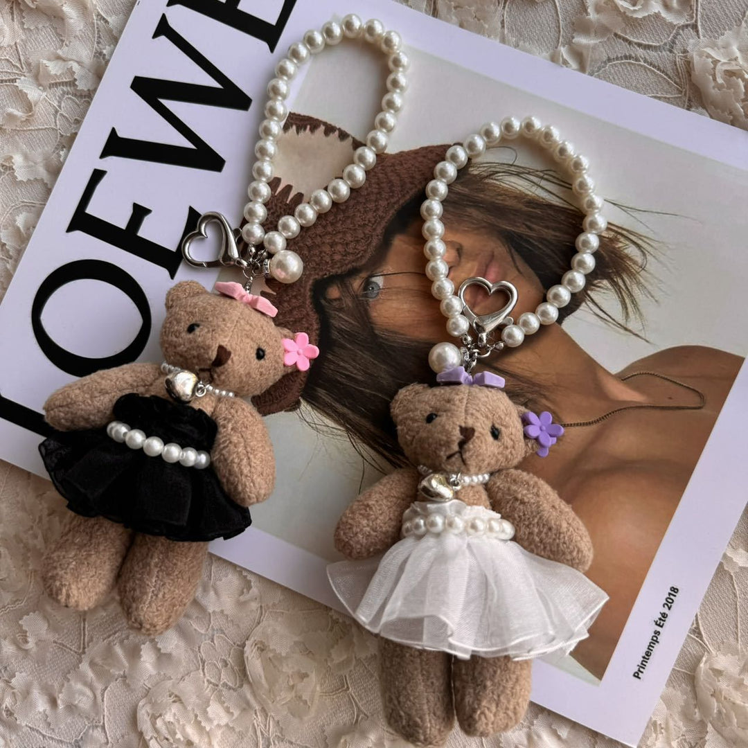 Tutu Teddy Bag Charm