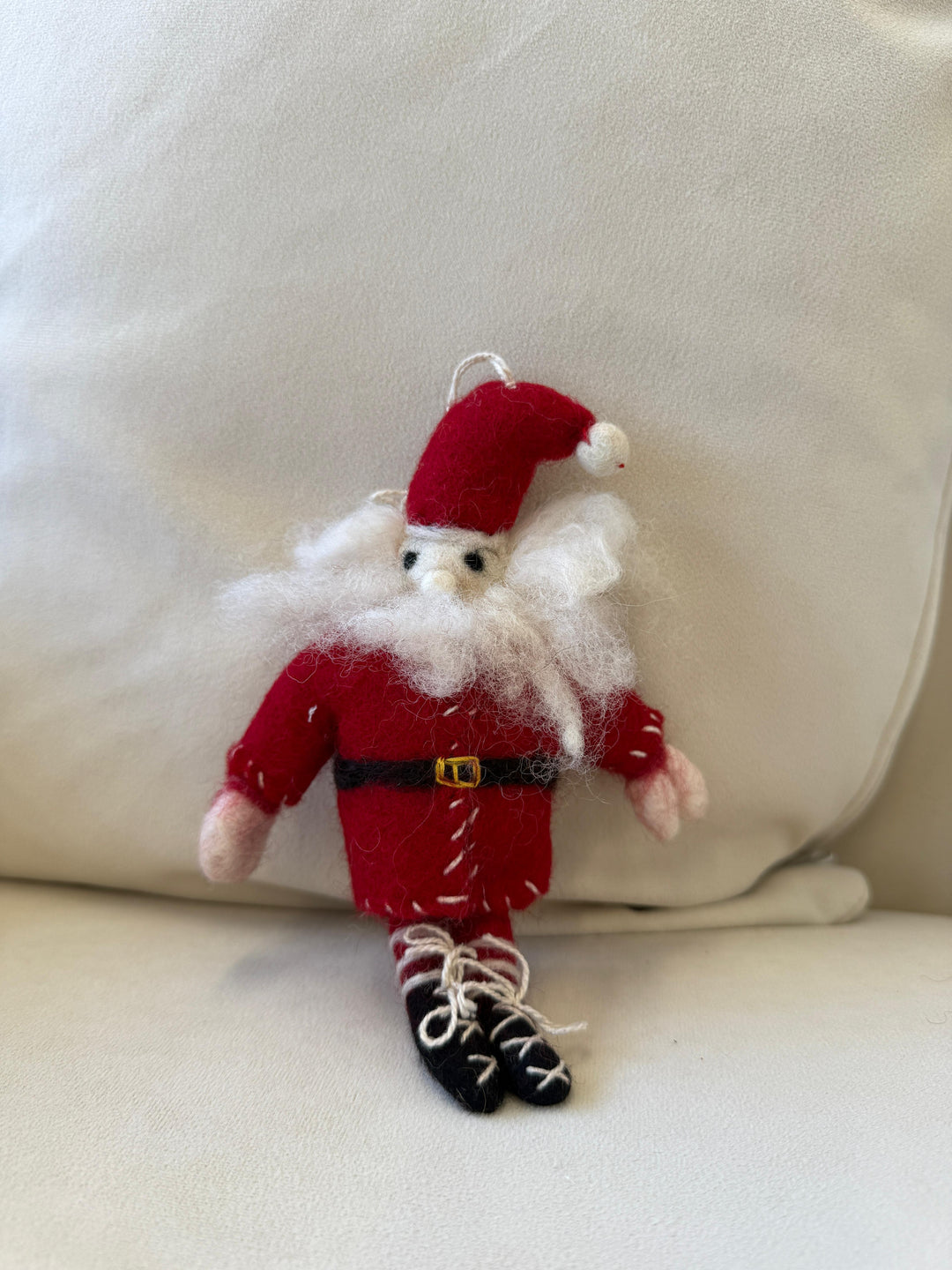 Jolly Santa Felt Charm