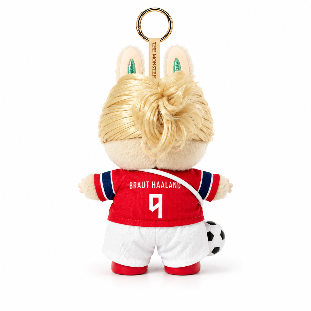 Labubu Norway #9 Football Outfit Set – Complete with Authentic Blue Prelude Figure