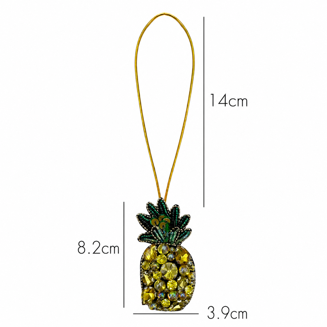 Pineapple Bag Charm