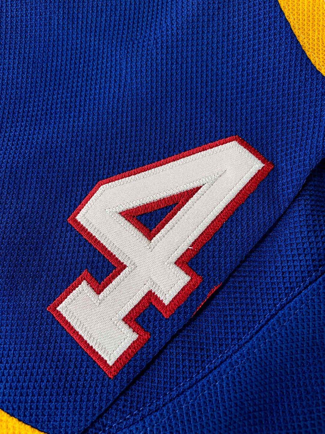 Briar No. 44 Hockey Jersey – Blue Captain's Edition