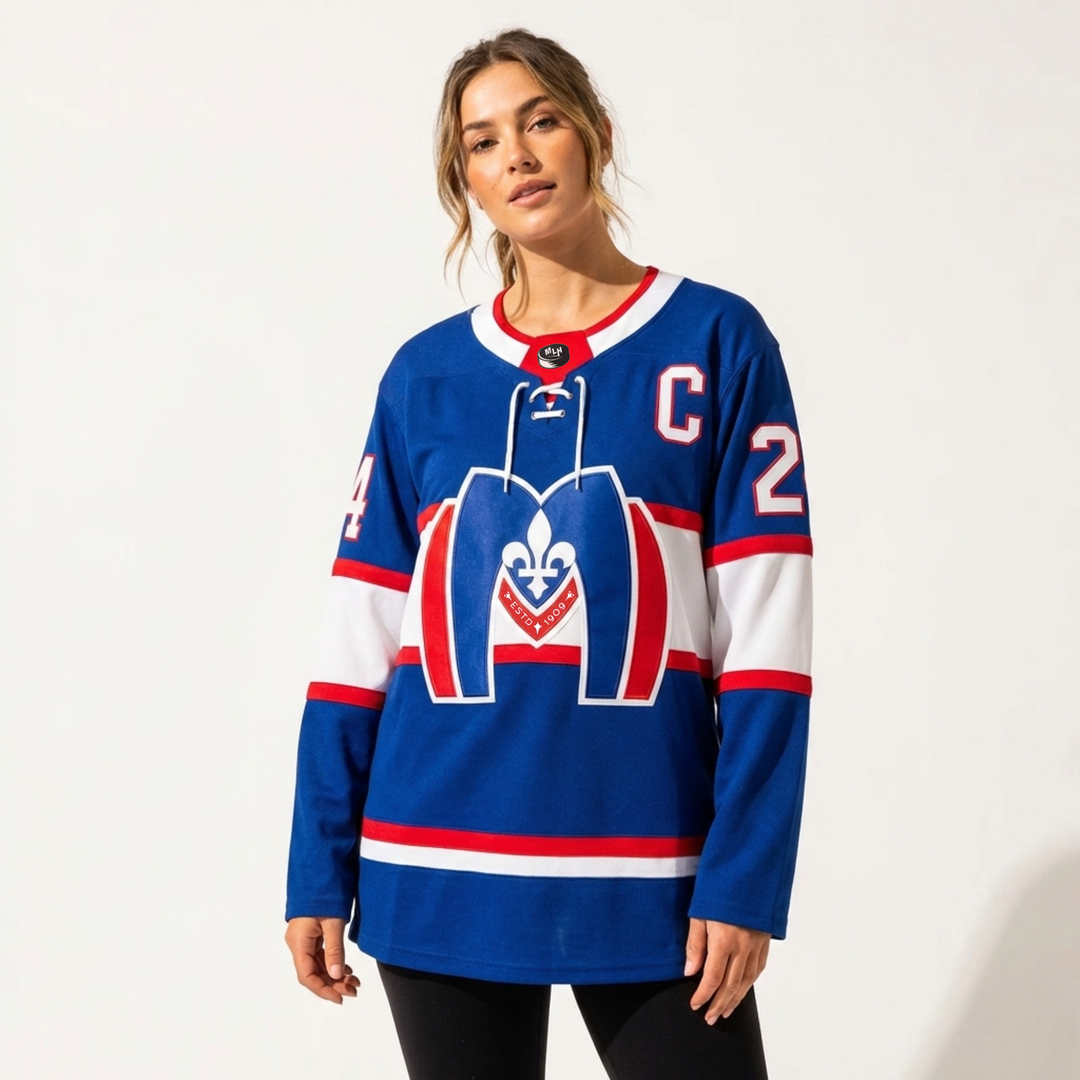 Hollander Hockey Jersey back view detail – Lizzie & Friends