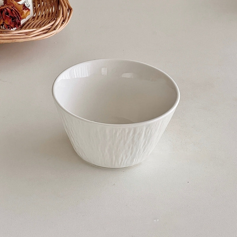 Textured Ceramic Bowl Collection