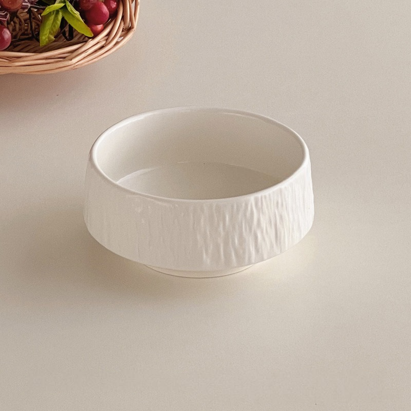 Textured Ceramic Bowl Collection