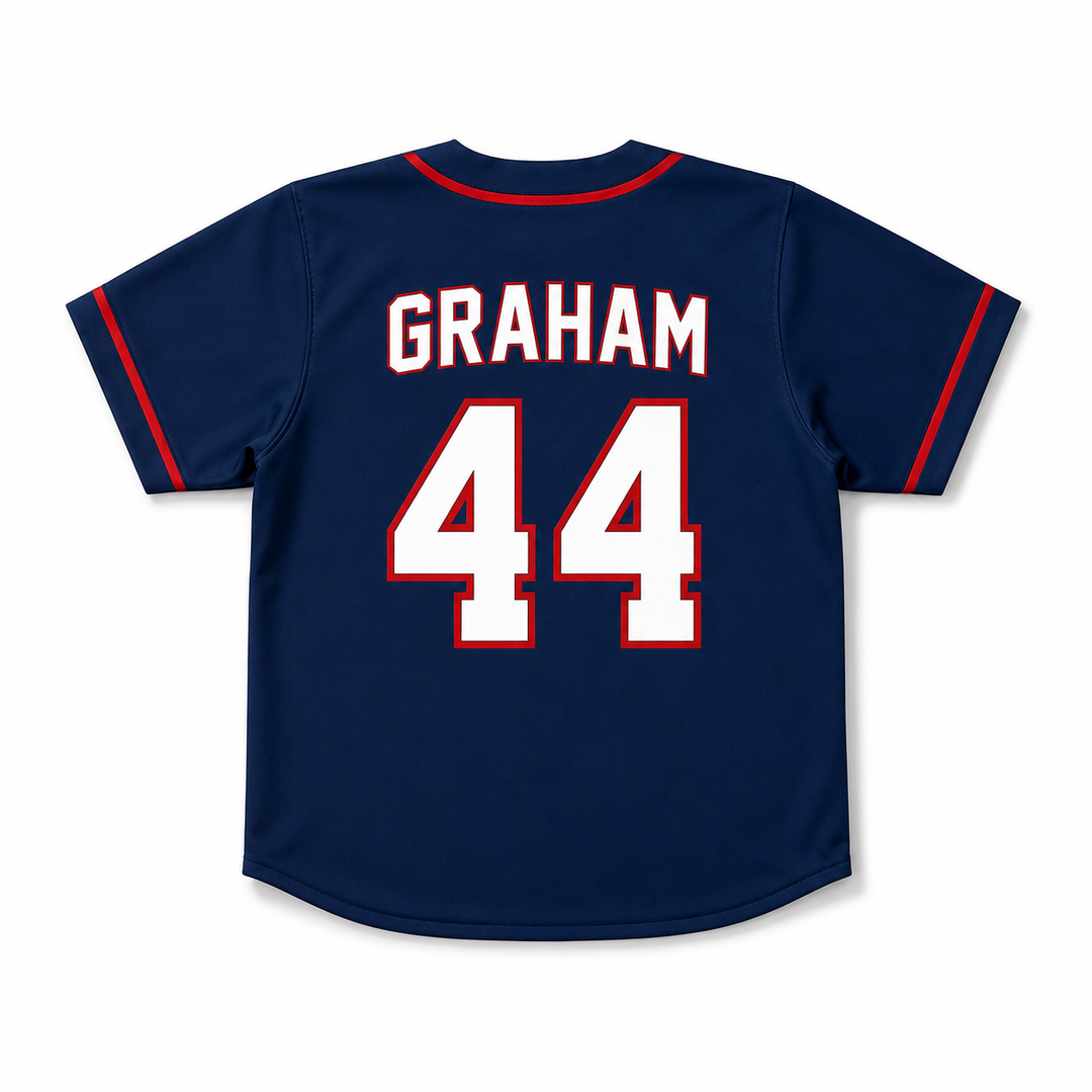Briar No. 44 Baseball Jersey – Graham