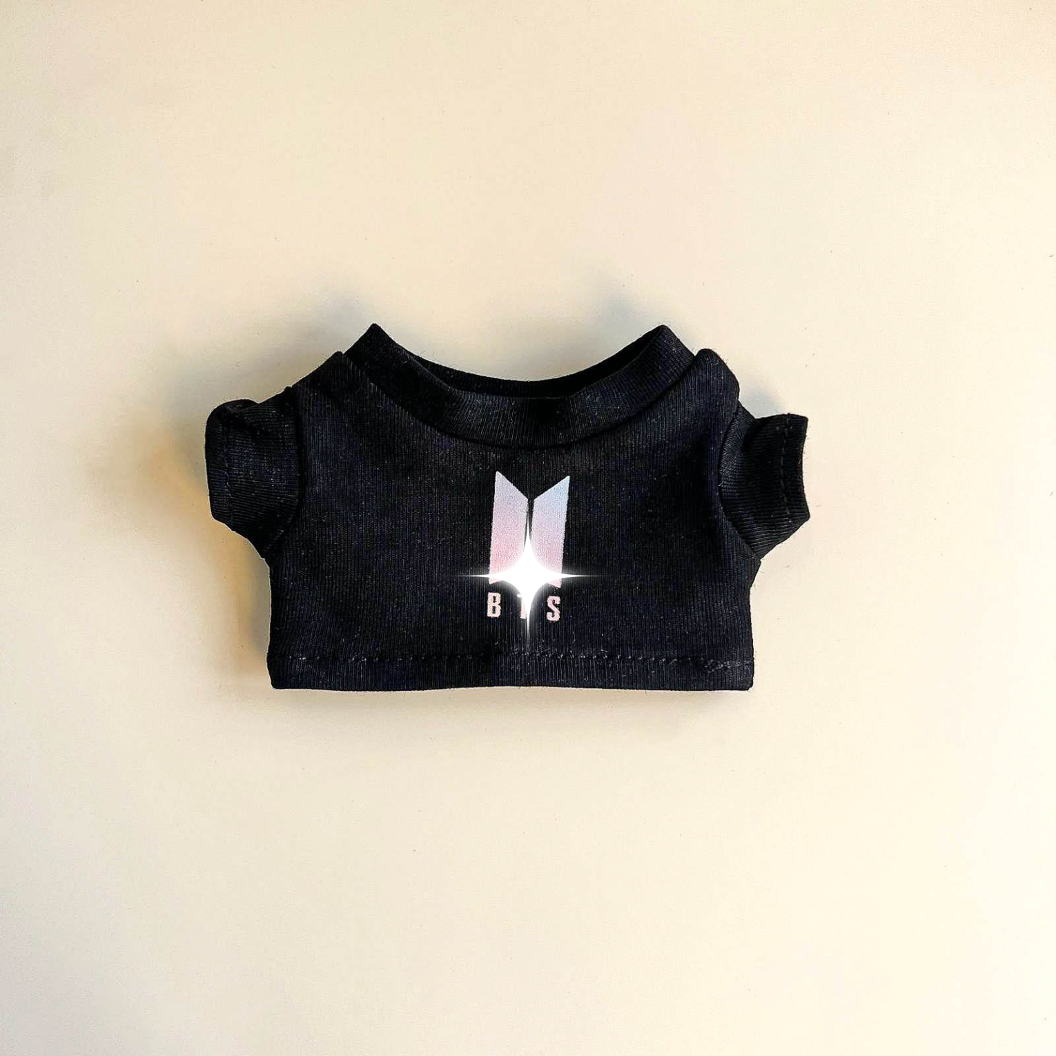 Labubu Bullet Proof Idol Tee Outfit (Colored Logo) — With Mini Fan Lightstick (2 Items) alternate variant – Lizzie & Friends