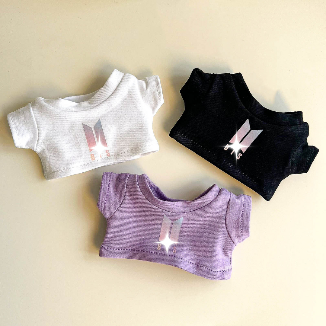 Labubu Bullet Proof Idol Tee Outfit (Colored Logo) — With Mini Fan Lightstick (2 Items) alternate view 13 – Lizzie & Friends