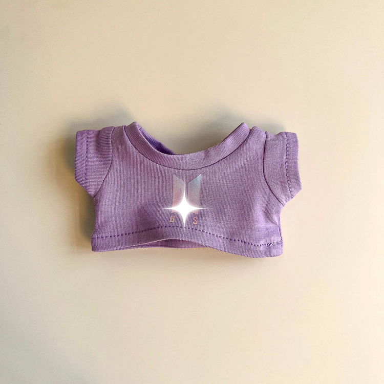 Labubu Bullet Proof Idol Tee Outfit (Colored Logo) — With Mini Fan Lightstick (2 Items) alternate view 12 – Lizzie & Friends