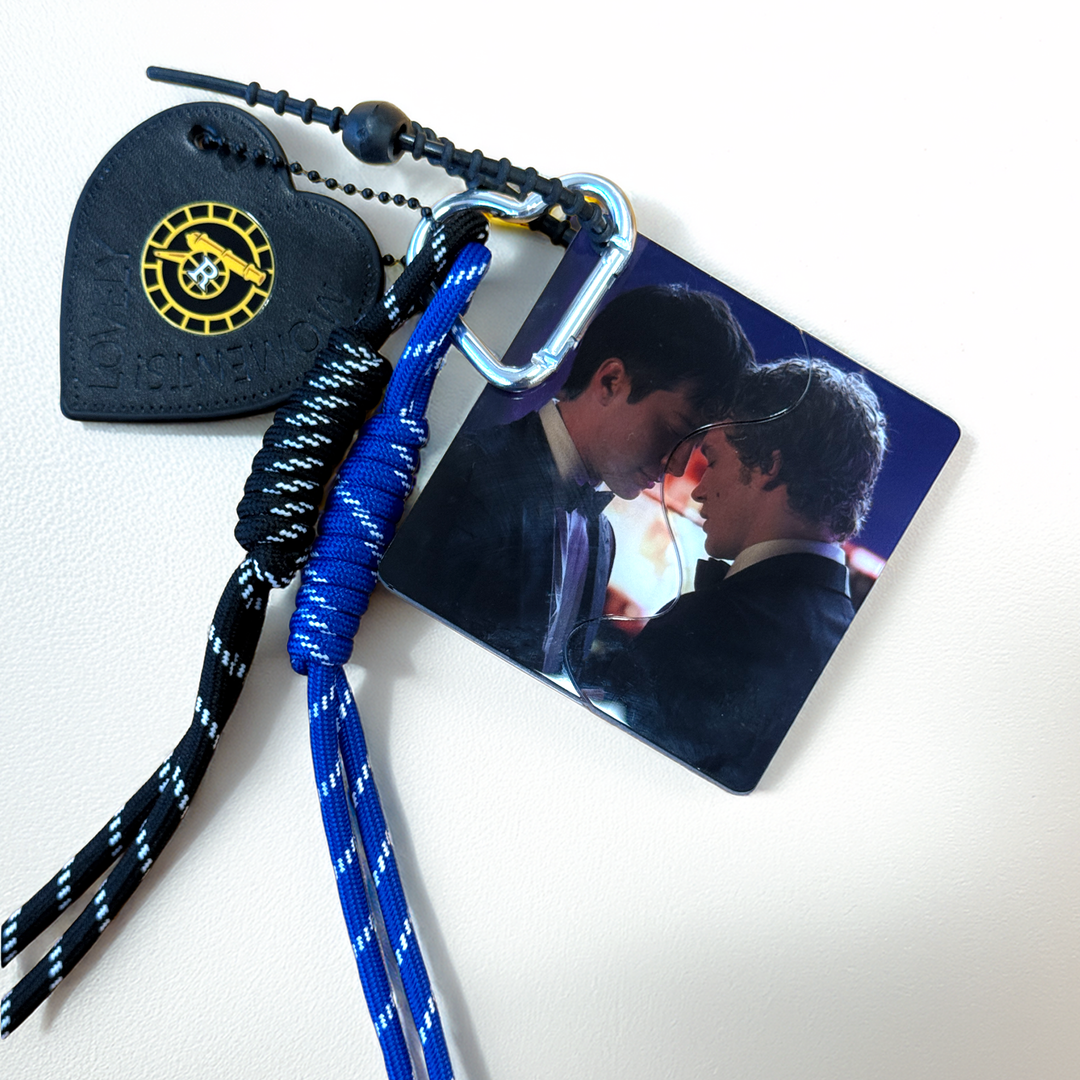 Rivalry "Secret Reveal" Heart Keychain