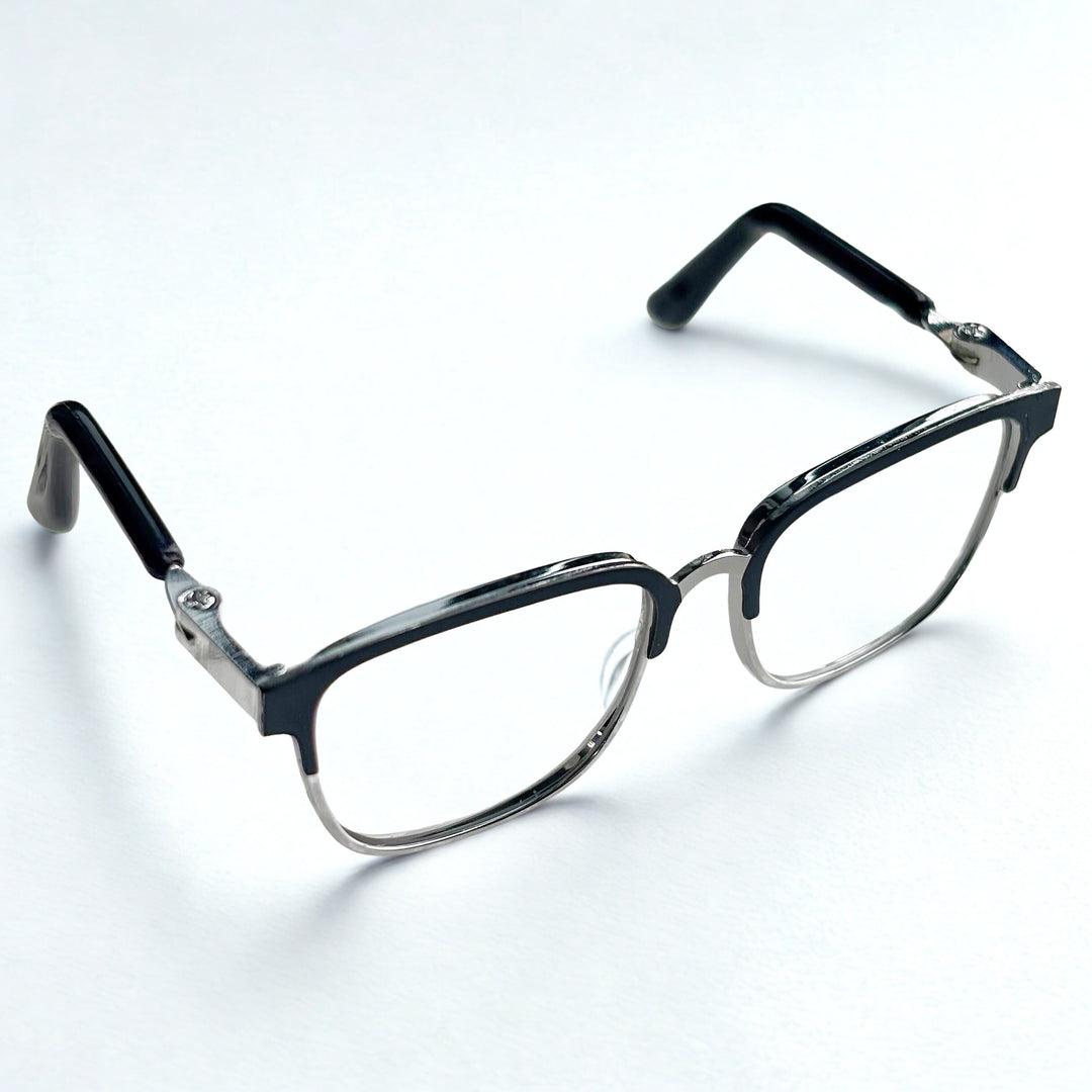 Labubu Classic Rectangle Glasses back view detail – Lizzie & Friends