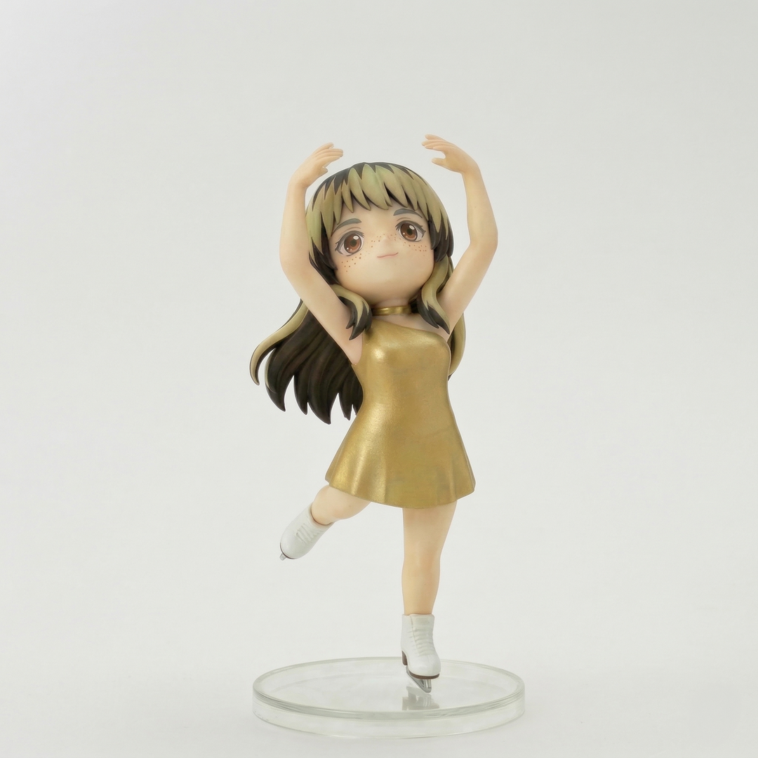 Gold Medal Skater Collectible Figure – Victory Pose Edition