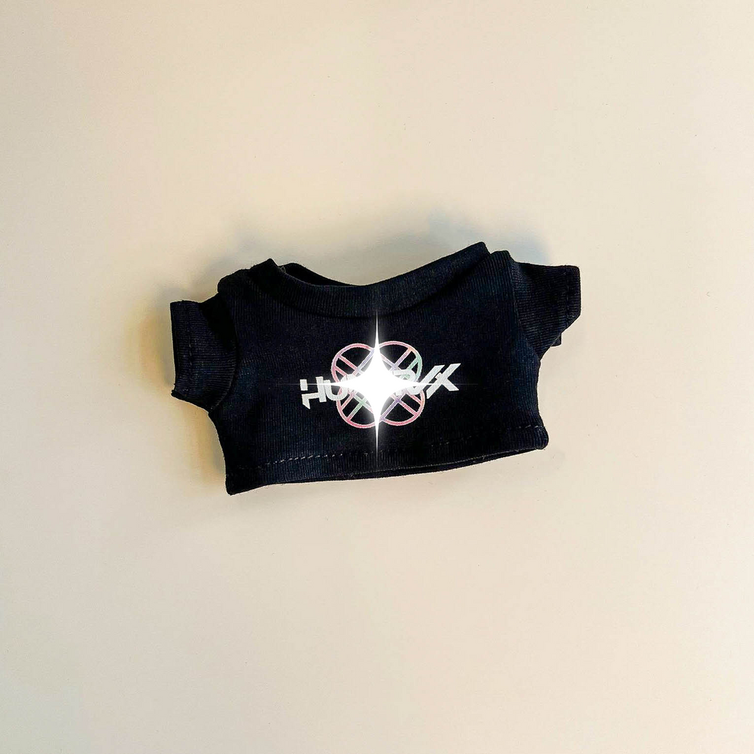 Labubu Hunters‑Inspired Logo T‑Shirt Outfit