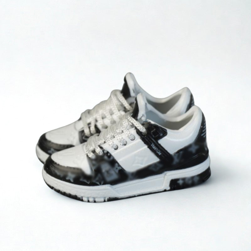 Labubu Monogram Sneakers – Multi-Color Accents