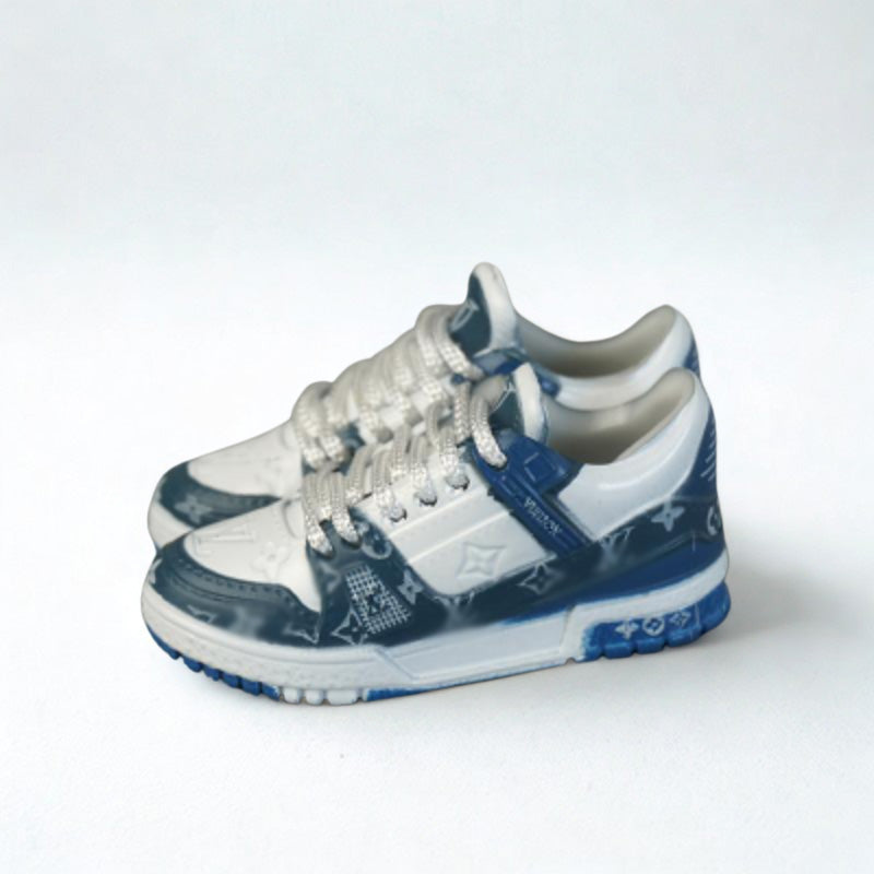 Labubu Monogram Sneakers – Multi-Color Accents