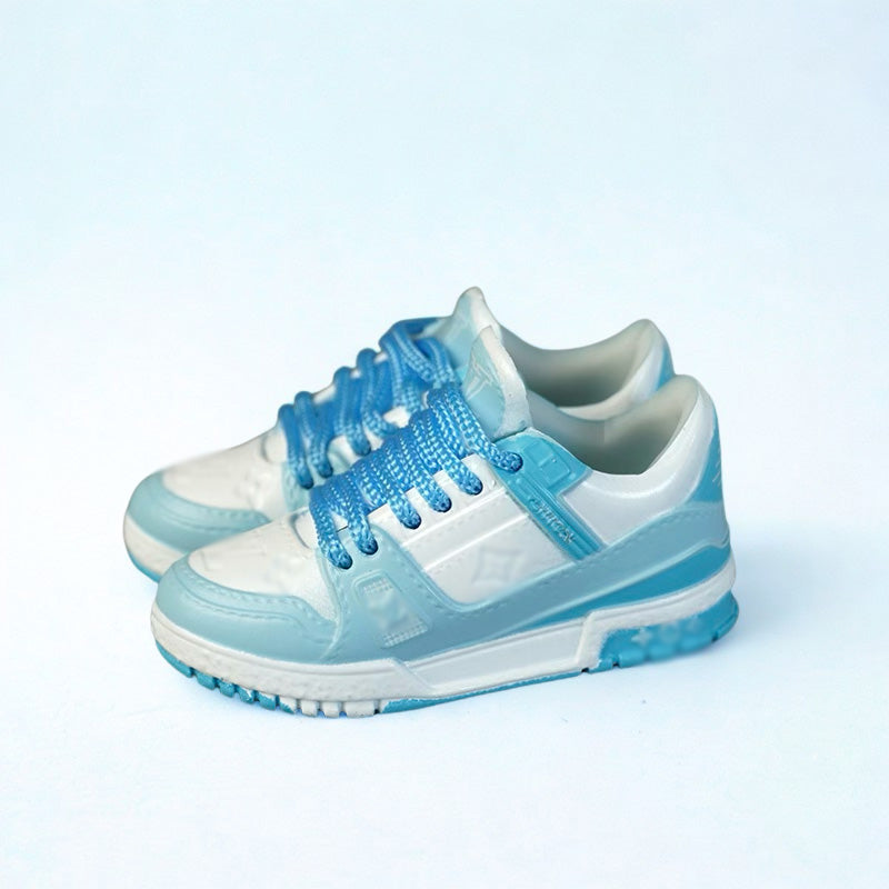 Labubu Monogram Sneakers – Multi-Color Accents