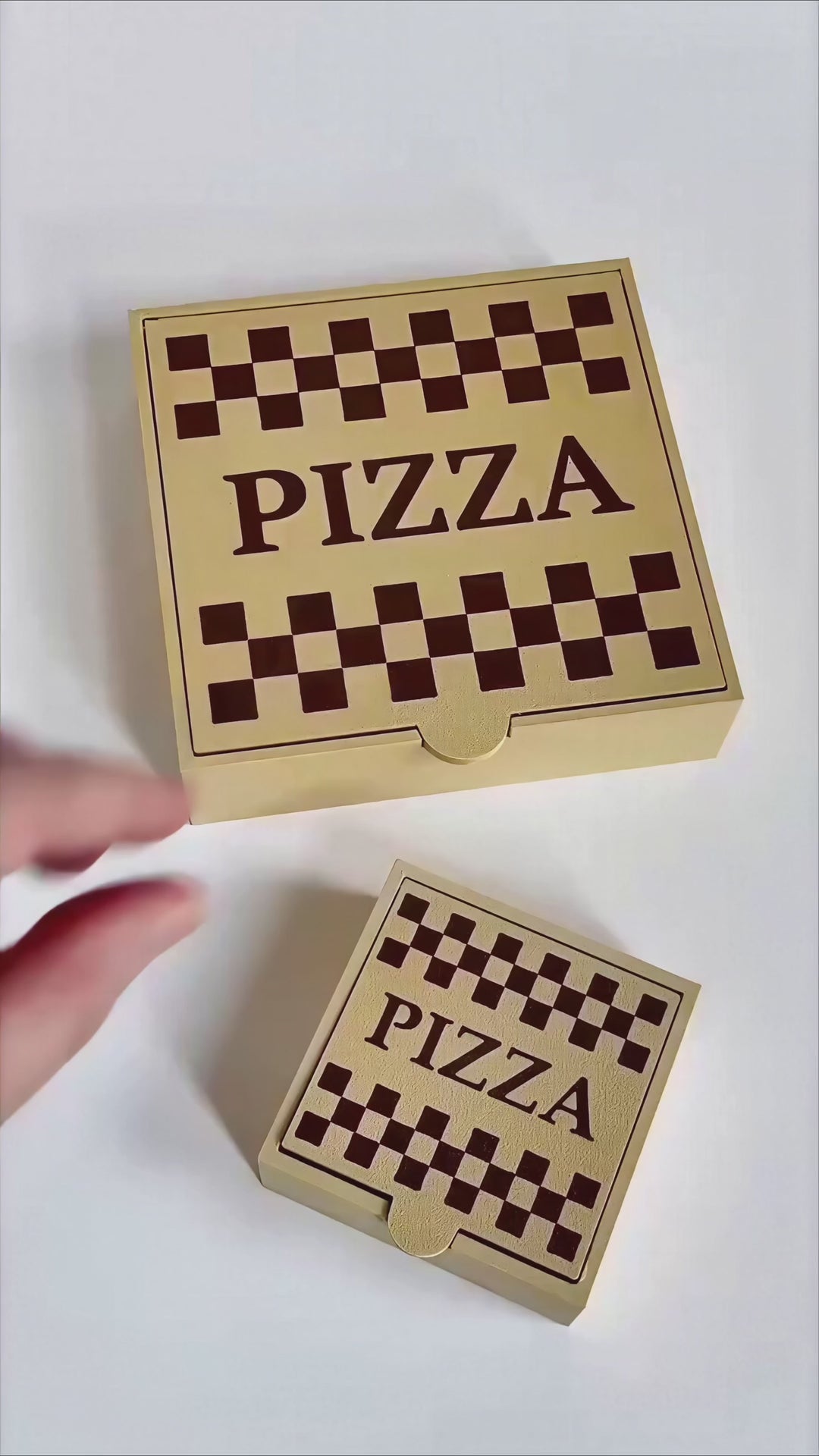 Squishy Pizza Slice Fidget Set – 3D Printed Sensory Desk Toy