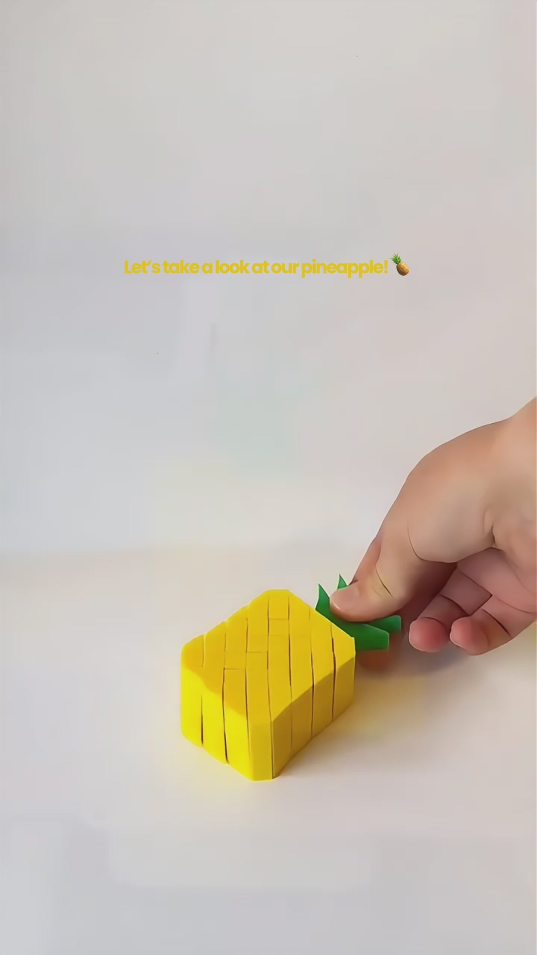 Squishy Pineapple Fidget – 3D Printed Sensory Toy