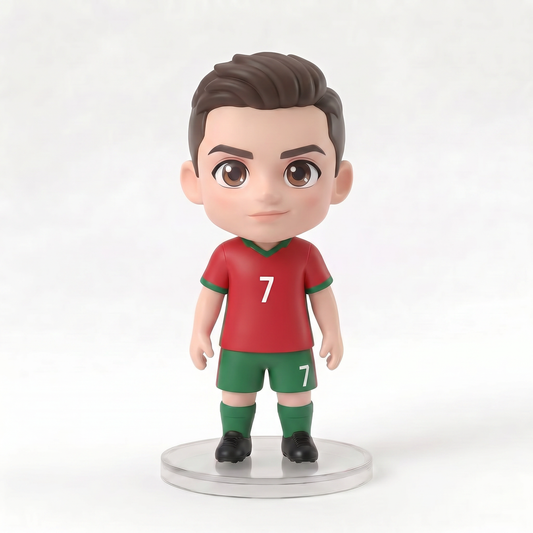 100% Handmade Football "The #7 Goat" Collectible Figure