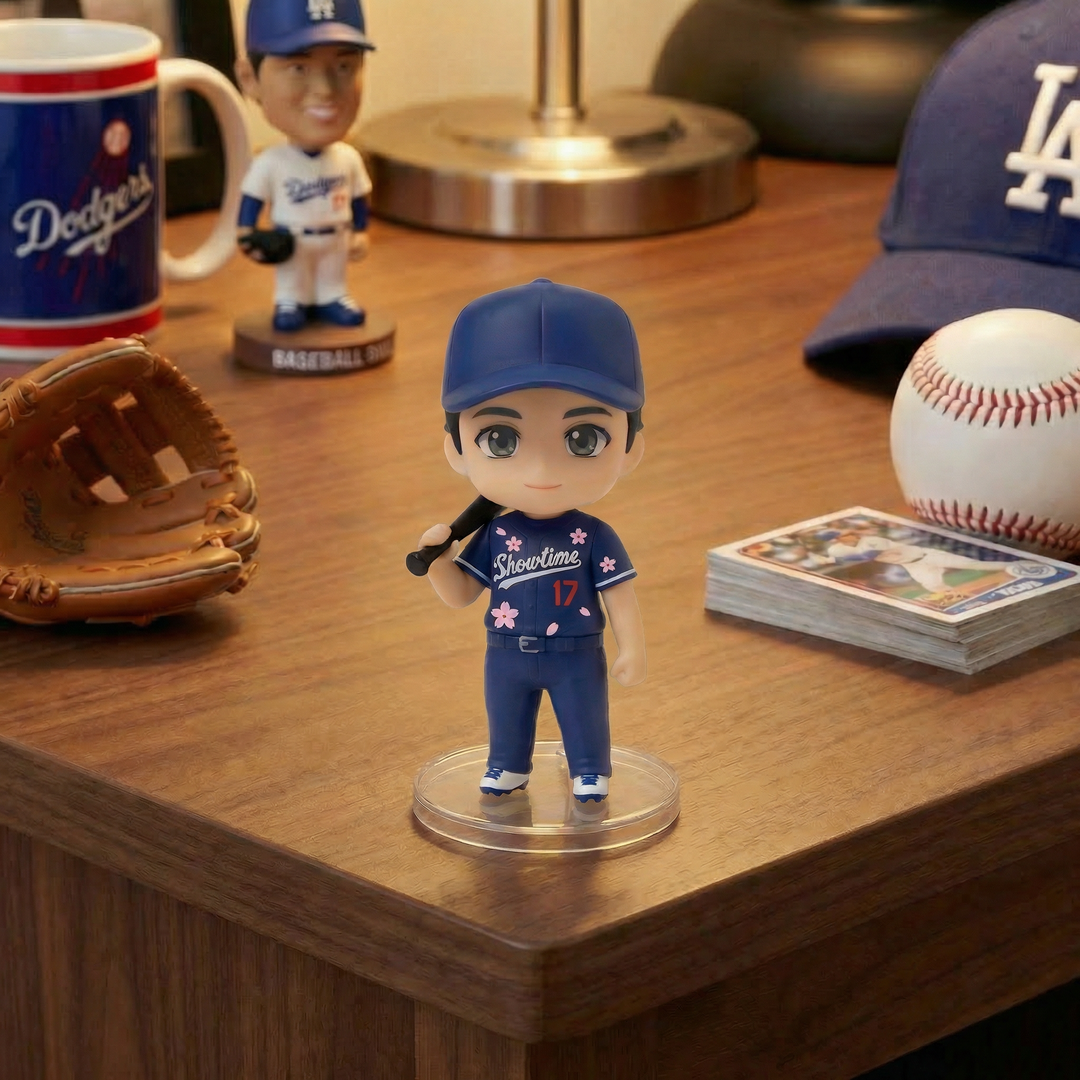"Showtime" Baseball Action Figure - Blossom (8cm)