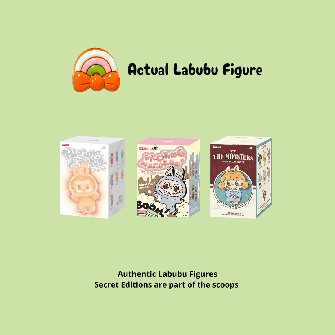Labubu Lucky Scoop 🐰 | Caja Misteriosa de Armario | 8 Artículos Sorpresa por Bola