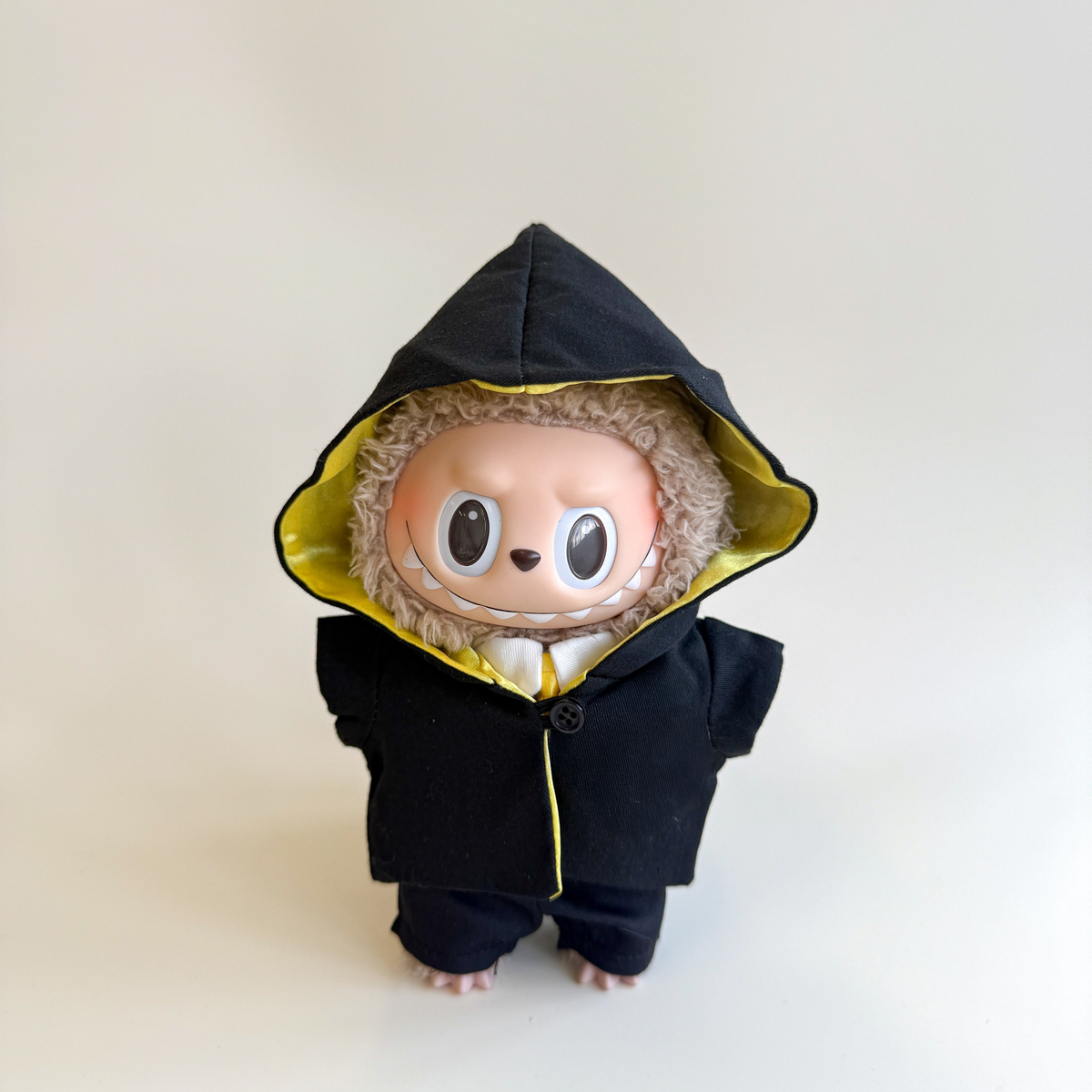 Labubu Yellow Wizard Outfit Set – Magical School Edition – Lizzie & Friends